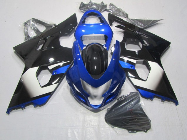 2004-2005 Black Blue Suzuki GSXR600 Motorcylce Fairings UK