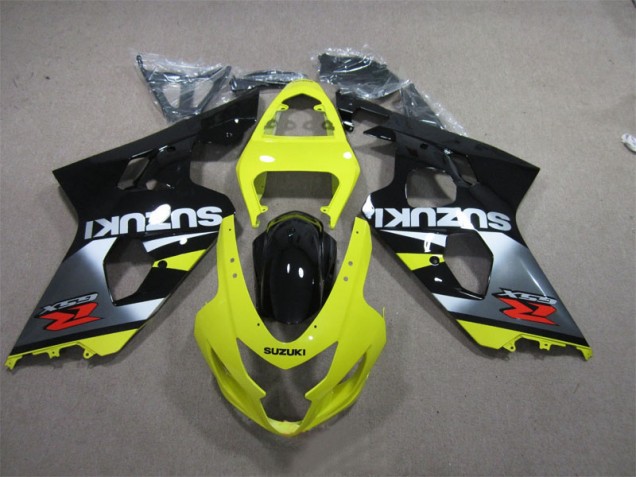 2004-2005 Yellow Black Suzuki GSXR600 Motorcycle Bodywork UK