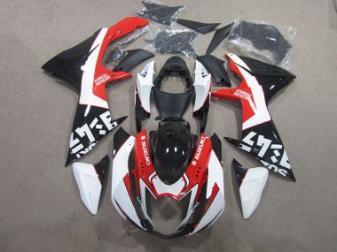 2011-2021 Black Red White Suzuki GSXR600 Motorcyle Fairings UK