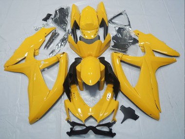 2008-2010 Yellow Suzuki GSXR750 Motorbike Fairings UK