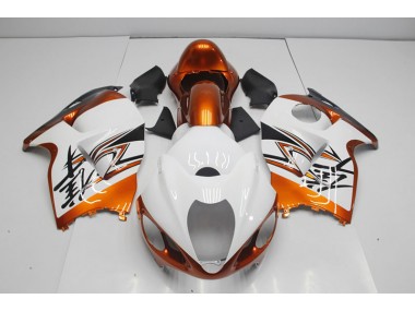 1996-2007 White Orange Suzuki GSXR1300 Hayabusa Motorcycle Bodywork UK