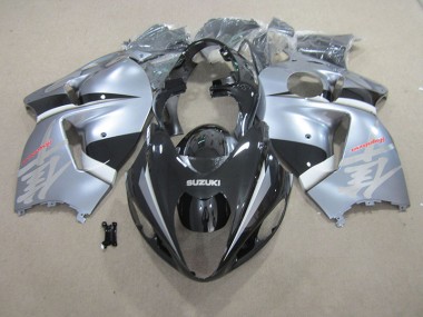 1996-2007 Black Silver Suzuki GSXR1300 Hayabusa Motorcyle Fairings UK