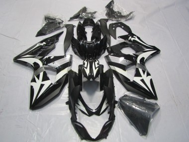 2009-2016 Black White Suzuki GSXR1000 Motorcycle Replacement Fairings UK