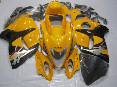 2008-2019 Yellow Black Suzuki GSXR1300 Hayabusa Motorbike Fairing Kits UK