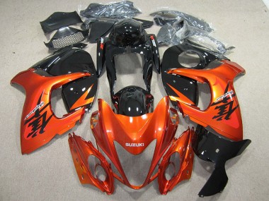 2008-2019 Orange Black Suzuki GSXR1300 Hayabusa Motorcylce Fairings UK