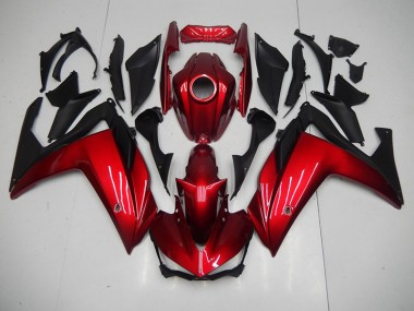 2015-2022 Red Black Yamaha YZF R3 Motorbike Fairing UK